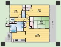 物件の間取り画像