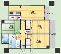 物件の間取り画像