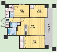 物件の間取り画像