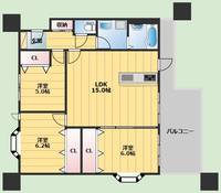 物件の間取り画像