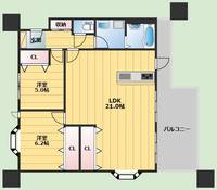 物件の間取り画像