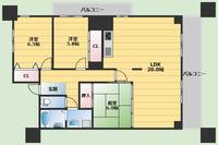 物件の間取り画像