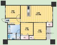 物件の間取り画像