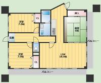物件の間取り画像