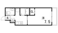 エスポワール灘の間取り