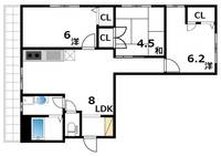 物件の間取り画像