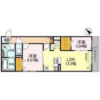 レリヤンファミリオⅧスミノの間取り