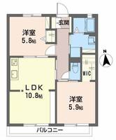 物件の間取り画像