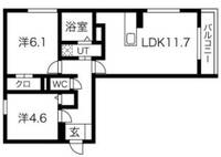 物件の間取り画像