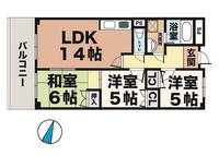 サンライフ大津和の間取り
