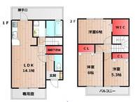 物件の間取り画像