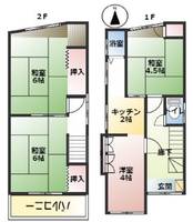 兵庫県神戸市垂水区山手6丁目(一戸建)の賃貸物件の間取り