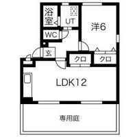 パセオ住吉の間取り