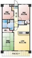 物件の間取り画像