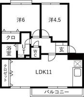 物件の間取り画像