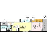 ソレアード魚崎北町202の間取り