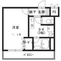 ティエスビル須磨の間取り