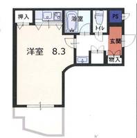 ペルル芦屋の間取り