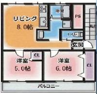 物件の間取り画像