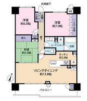 物件の間取り画像