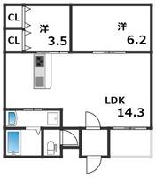 物件の間取り画像