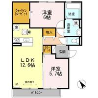 物件の間取り画像