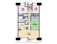 ラヴェール住吉の間取り