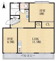 物件の間取り画像