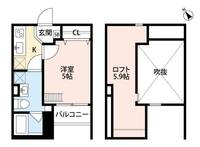 西明石陽光館の間取り