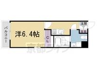 TD北白川305の間取り