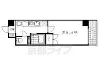 ヴィアーレ四条大宮の間取り