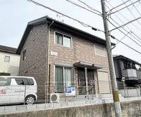 京都府京都市西京区大枝東長町の賃貸アパートの外観
