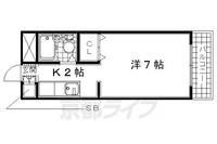 キャッスル青山303の間取り