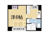 ロータス西陣502の間取り