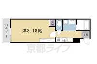 フラッティ谷口園町の間取り
