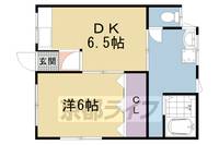 Hale嵐山102の間取り