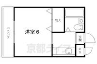 アーバンハイツ桃山202の間取り