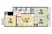 シベール桂泉401の間取り