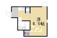 京都府京都市西京区桂南巽町の賃貸マンションの間取り