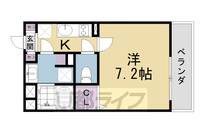 Alpha鴨川の間取り