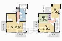 メイゾン桂東408の間取り