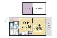 シャルレ5番館206の間取り