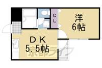 第3シェモア桂206の間取り