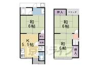 京都府京都市伏見区羽束師古川町(一戸建)の賃貸物件-の間取り