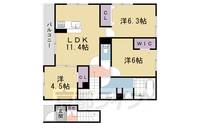 物件の間取り画像