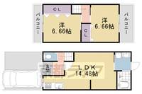 物件の間取り画像