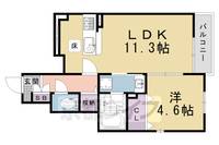 仮称)八条源町プロジェクトの間取り