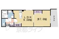 円町レジデンスⅠの間取り