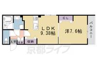 円町レジデンスⅠの間取り