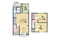 京都府京都市西京区大原野北春日町(一戸建)の賃貸物件の間取り